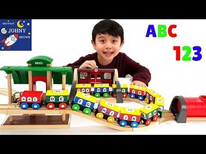 Learn The Alphabet For Toddlers With Alphabet Train Toys Trains For Kids