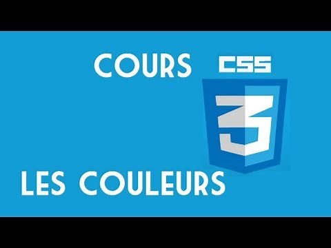 10 - HTML & CSS - Les couleurs du texte