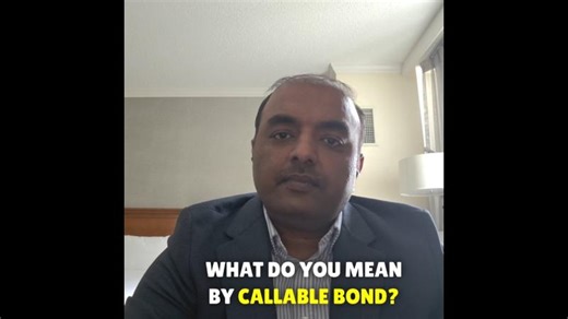 Definition of Callable Bond | Prasath Parthiban CSPO,CBAP,AINS,ITIL,AIS,Lean Six Sigma Green Belt