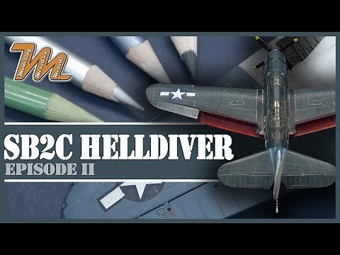 Part 2 - SB2C-4 Helldiver - 1/72 - plastic scale model step by step build