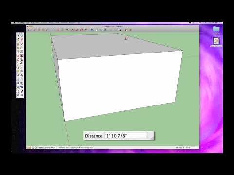 Sketchup #6: The Push Pull Tool