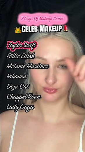 Taylor Swift Makeup Tutorial 😏 #makeuptutorial #taylorswiftmakeup #taylorswift #makeuptransform