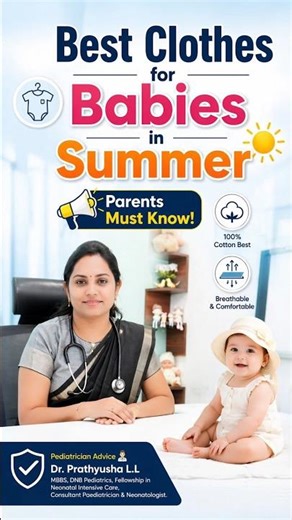 Best Clothes for Babies in Summer 🌞 | Parents Must Know! 👶