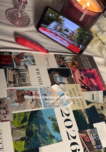 Explore Vision Boarding with Emily in Paris Season 5