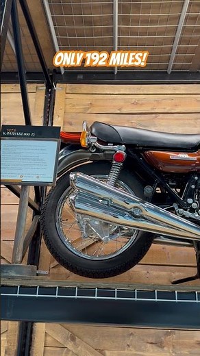 Only 192 Miles on this 1973 Kawasaki Z1 900