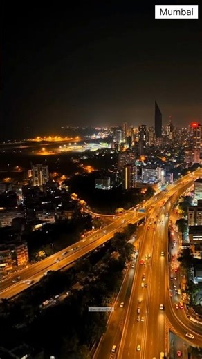 Is This Really Mumbai? Night View is Next Level 😳🏙️ | Antilia Mukesh Ambani Building