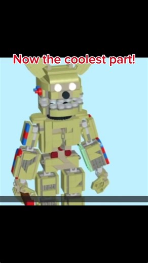Lego Spring Trap | Five Nights at Freddy’s #fnaf #bitebynight #lego #games #horror #legotechnic