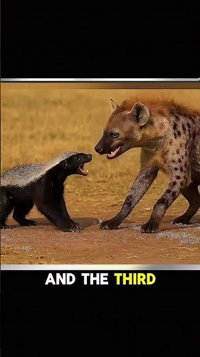 Honey Badger vs Lion 😳 The Most Fearless Animal Ever!