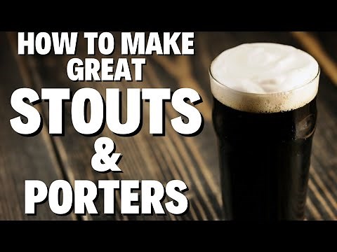 My TOP 5 Tips and Tricks For Brewing EXCELLENT STOUTS and PORTERS