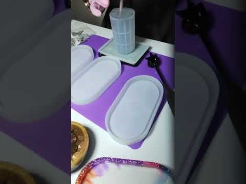Resin Tutorial for Beginners -Trinket Tray