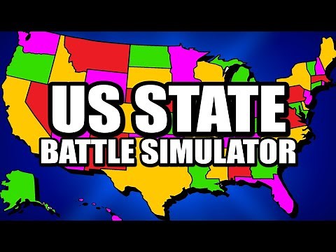 I Created A 50 State US Battle Simulator!