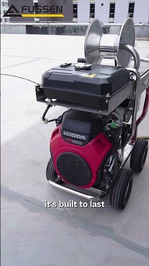 High Pressure Water Sewer Jetter with GX690 Honda Engine #cleaningequipment #pressurewasher