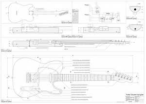 Comment imprimer un plan à l'échelle 1:1 avec votre imprimante - LUTHIER DEBUTANT