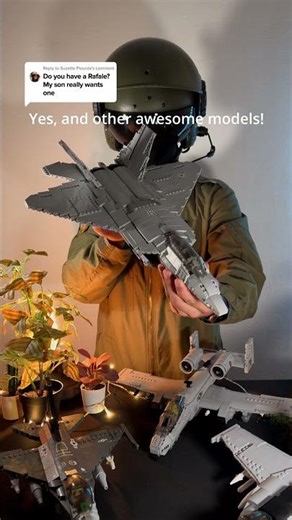 Do you want to see a Mirage 2000 model? #toys #Legomilitary #battlefield6 #legoarmy #airforce1