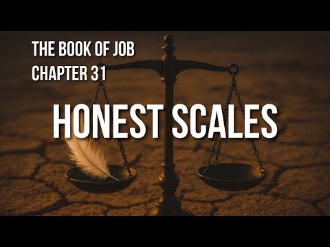 Job Chapter 31: Let God Weigh Me on Honest Scales
