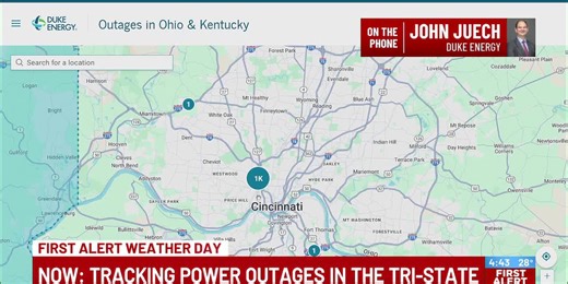 Tracking power outages in the Tri-State