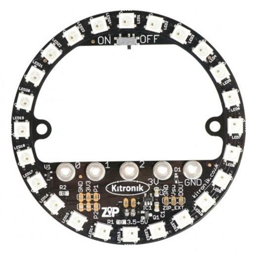 Pierścień LED RGB dla BBC micro:bit - Kitronik