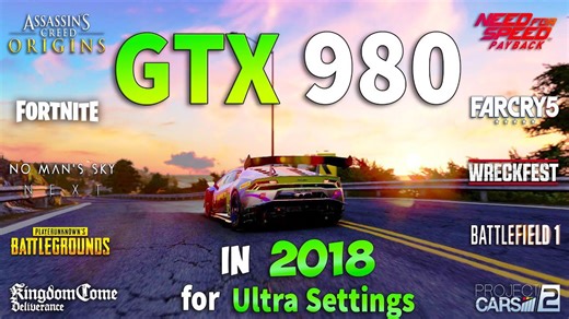 GeForce GTX 980 test in 10 new games