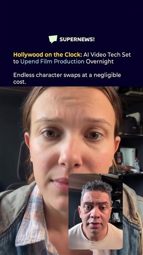 🎬 Hollywood’s AI Shock: One-Click Recasting New AI video tools can already swap actors instantly at near-zero cost. A demo by ederxavier3d with Kling shows recasting and reshoots could happen in seconds — and Hollywood isn’t ready. 🤖