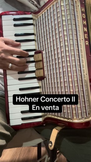 Acordeón Hohner Concerto II en venta: $23,900 MXN | Iram Gallardo
