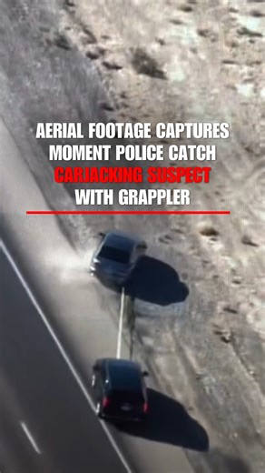 WATCH: Las Vegas police use the ‘Grappler’ to stop a carjacking suspect wanted for attempted murder. | Fox News