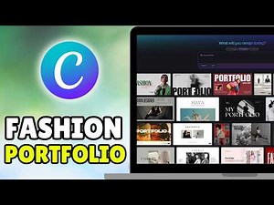 How To Make Fashion Portfolio On Canva (2026) - Full Guide