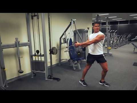 Cable Oblique Twists (Exercises.com.au)