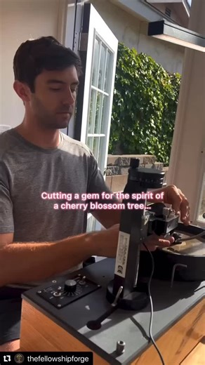 @thefellowshipforge #ultratec_facet #faceting #lapidary | ULTRA TEC Faceting