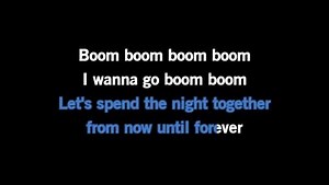 Karaoke Boom, Boom, Boom, Boom!! - Vengaboys - CDG, MP4, KFN - Karaoke Version