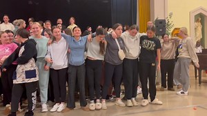 What better way to close Catholic Schools Week with Student Appreciation Day! Thank you to everyone who made this week fun and memorable! Class of 2024 hope you enjoyed your “last” CSW! We will miss you! | St. Hubert Catholic High School for Girls