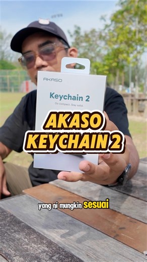 Unboxing Akaso Keychain 2 action camera jom tengok apa yang dapat #mykhalishjourney #akaso #fblifestyle | MyKhalish Journey