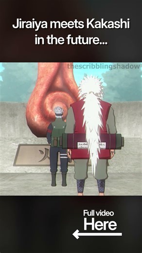 Jiraiya meets Kakashi in the future...