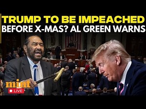 US Congress LIVE: ‘Impeach Trump Before...’: Democrat Al Green Vows Relentless Pursuit Against Trump