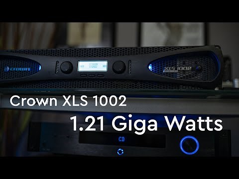 Crown XLS Drive Core 1002 Amplifier Review - Slender Heavyweight?
