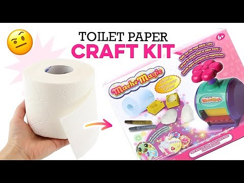 Just add toilet paper and water? This was much trickier than it sounds