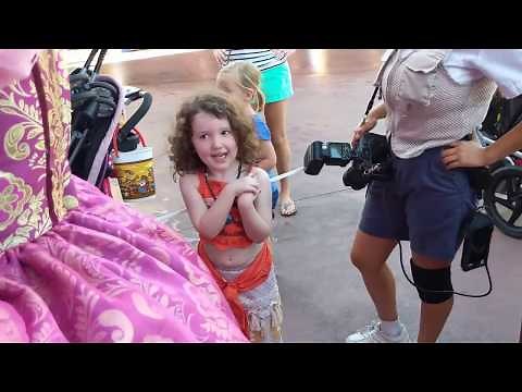 Riding the Carousel with Anastasia and Drizella - Disney World October 2018