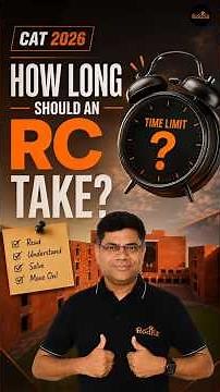 Only 2 To 3 Mins Reading Every RC: How To Split Reading And Solving | Brijesh Sir