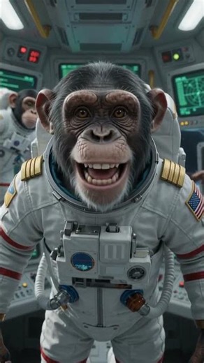 NASA's New Astronaut Is a Monkey! 🚀🐵