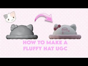 How to Make a Fluffy Hat : Blender UGC Tutorial