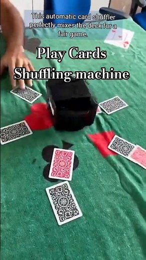 Automatic Card Shuffler in Action