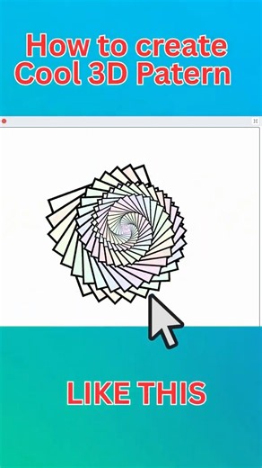 How to Create COOL 3D Patterns with Scratch