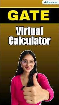 GATE Virtual Calculator Tricks | Speed Hacks & Smart Techniques #gatevirtualcalculator