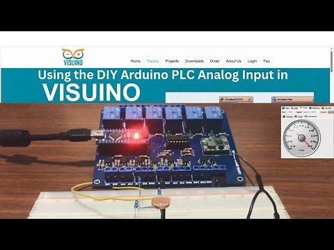 How to Use the DIY Arduino Analog Input in Visuino