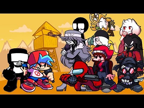 FNF Guns But Different Characters Sing It 🎤 (Everyone Sings Guns)