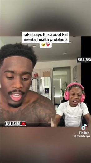 Rakai says this about Kia Cenat mental health problems 😭❤️‍🩹 #mentalhealth #rakai #kaicenat #fyp