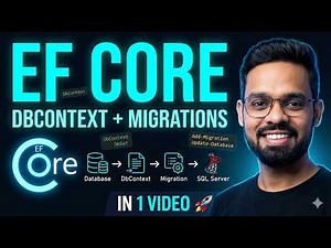 EF Core Migrations in Action 🚀 From DbContext to SQL Server Step-by-Step