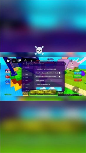 [👹👑PLANTS VS BRAINROTS SCRIPT | AUTO ATTACK, AUTO BUY, AUTO SELL & EVENT SUPPORT [🌱] #bloxfruits