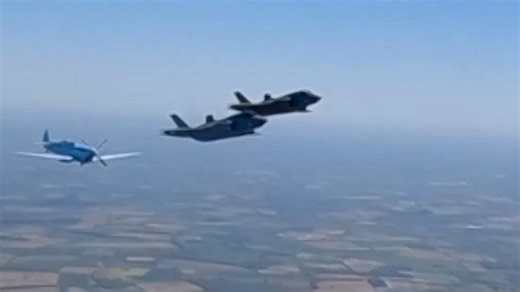 Spitfire flypast marks 90 years since iconic first flight