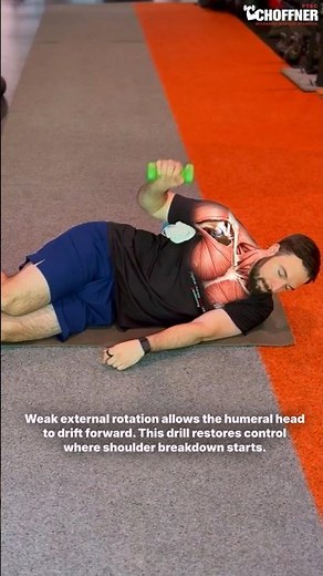 Build Rotator Cuff Strength With Sidelying Shoulder ER #shoulderrehab #shoulderexercises