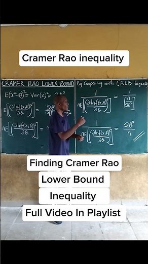 Cramer Rao Lower Bound on Exponential Distribution